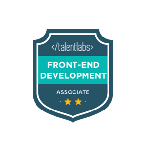 Certified Associate in Front-end Development