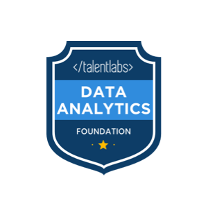 Foundation Certificate in Data Analytics